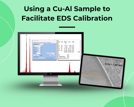 Cu-Al Sample EDS Calibration
